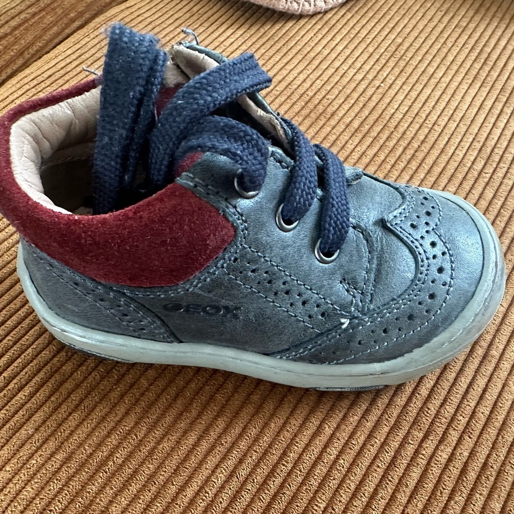 Geox baby shoes leather boots